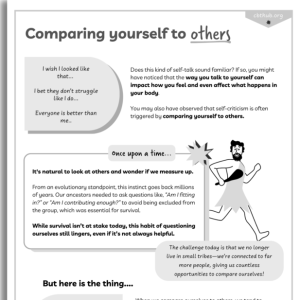 Social Comparison | Free CBT Worksheet for Young People